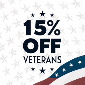 15% off veterans