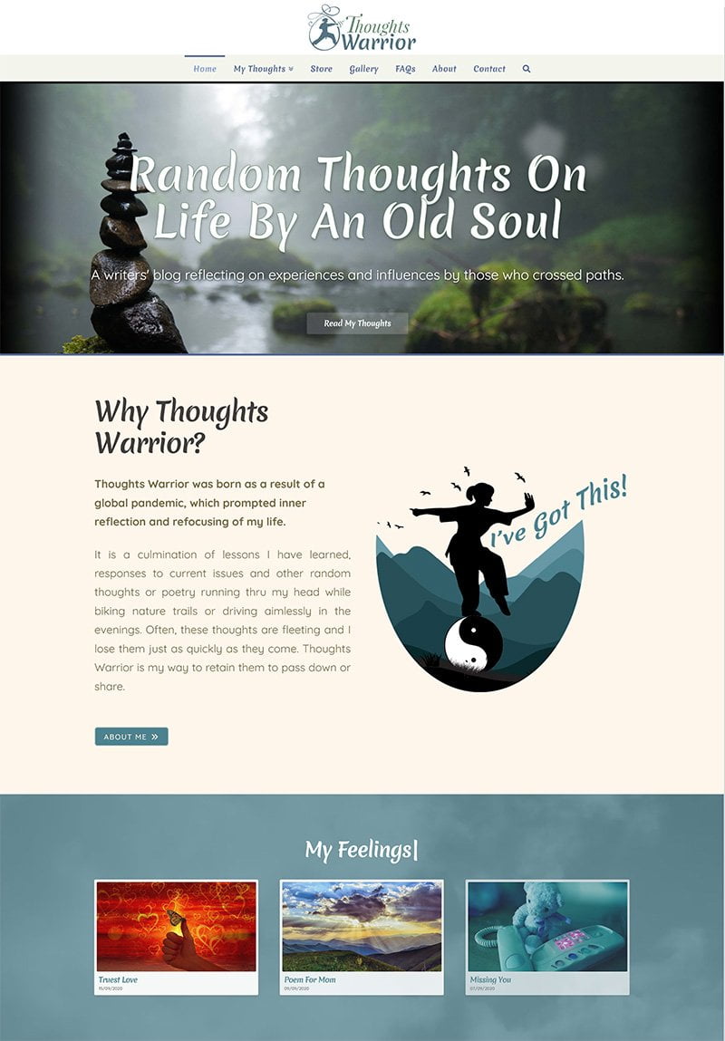 Thoughts Warrior - Blog & Store
