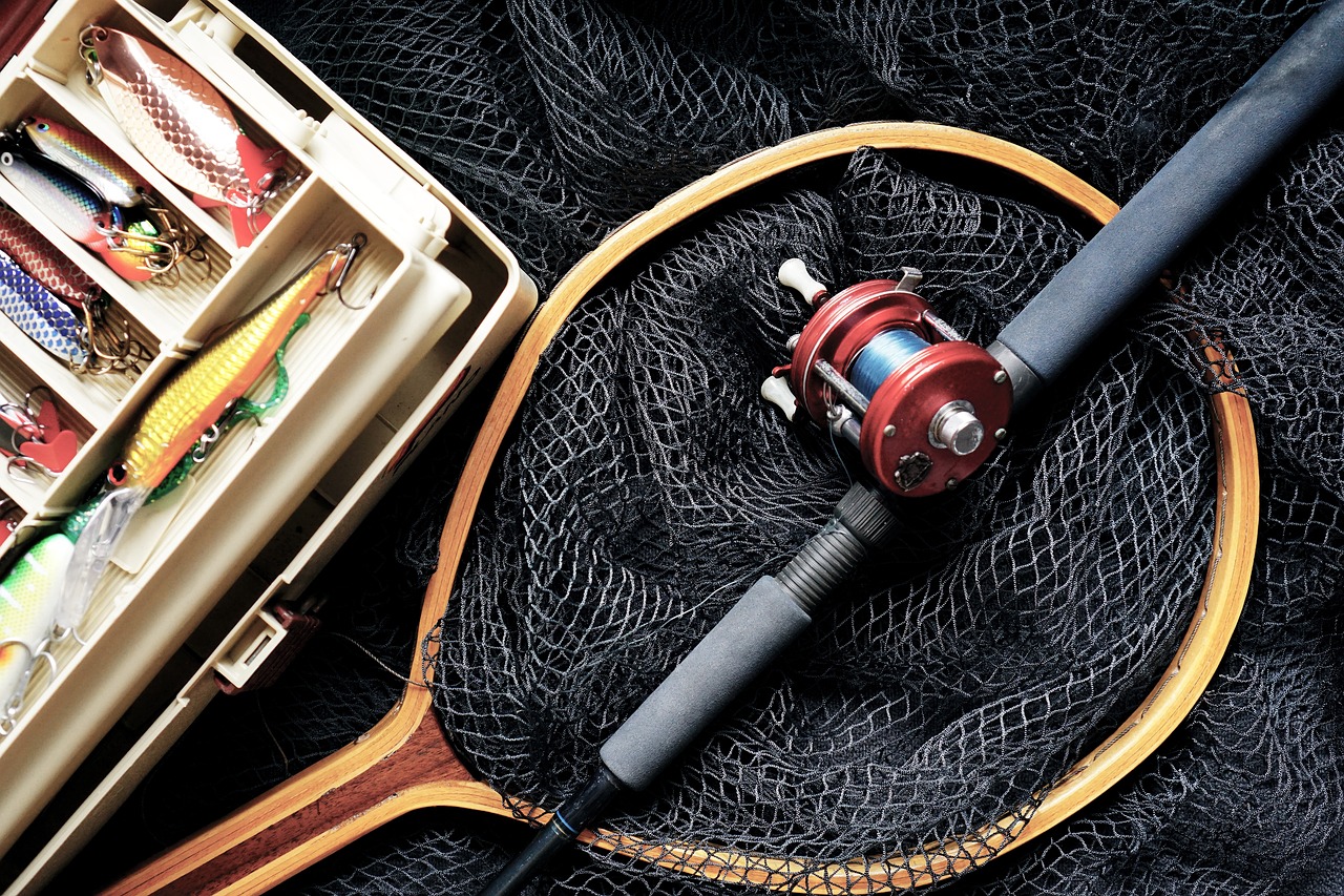 fishing, fishing rod, fishing gear, fishing box, rod, roll, håv, fishing nets, fishing, fishing, fishing, fishing