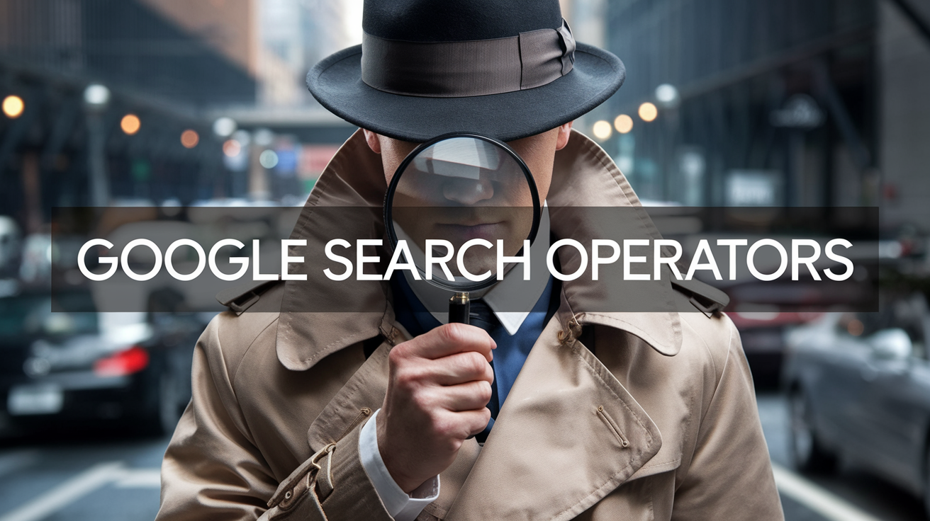 Find what you want by performing a Boolean search using Advanced Google Search Operators!