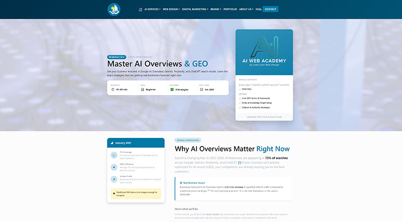 AI Web Academy Module