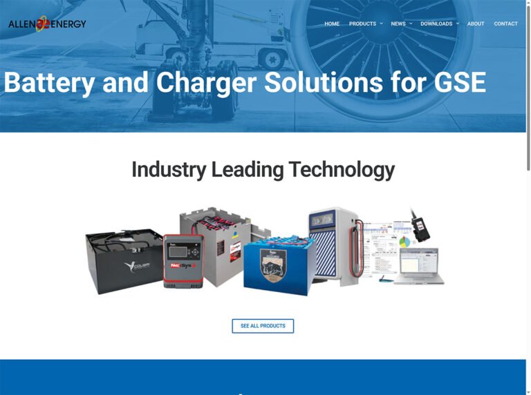 portfolio allen energy cms website