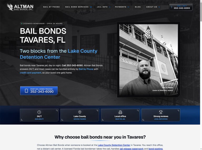 portfolio altman bail bonds tavares florida